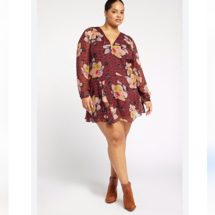 Joie Odilia Floral-Print Silk Mini Dress